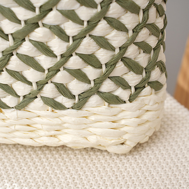 AL001750 ALLCH Hand-Woven Straw Bag For Beach Holiday Travel - Image 4