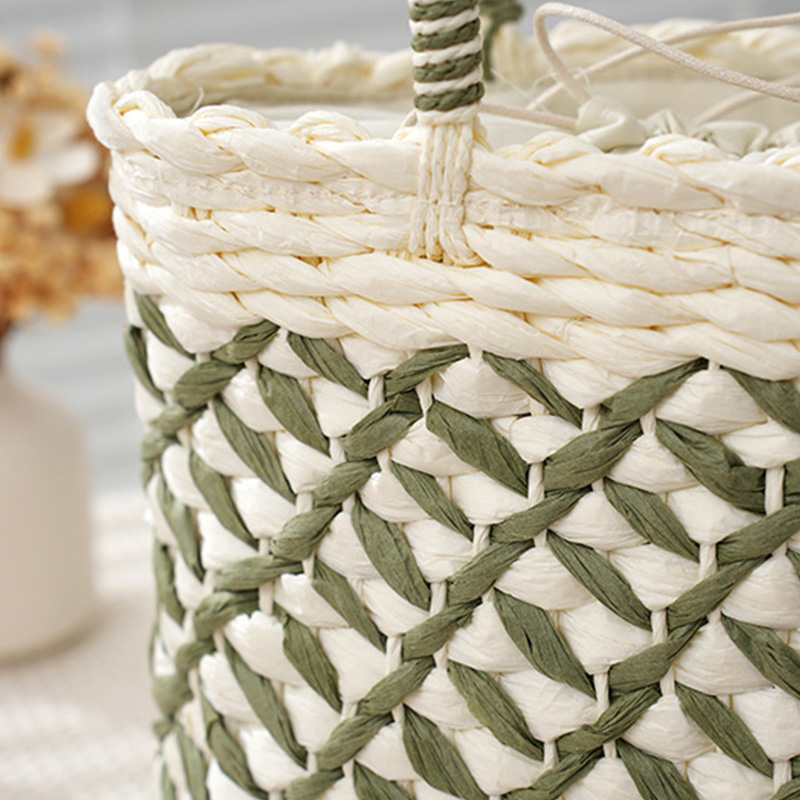 AL001750 ALLCH Hand-Woven Straw Bag For Beach Holiday Travel - Image 5