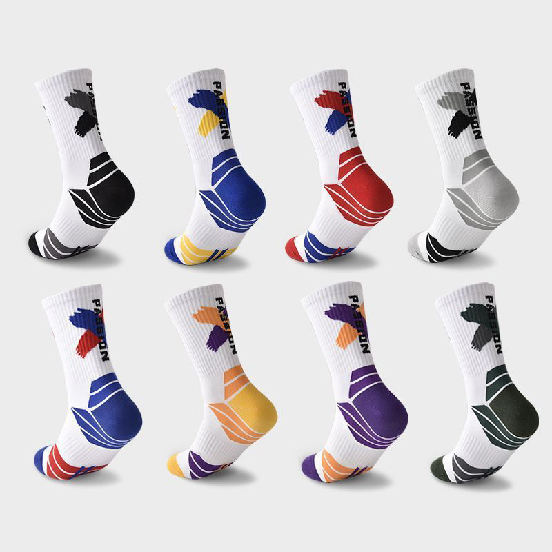 AL001755 ALLCH Basketball Socks Men's Mid-tube Socks Sports Socks Sbsorb Sweat And Breathe - Image 2