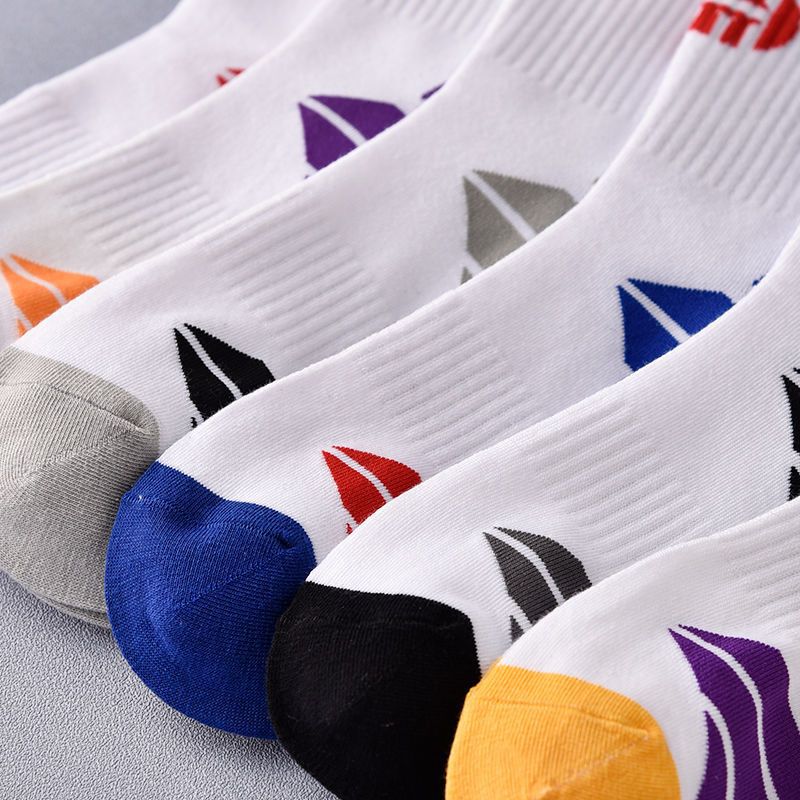 AL001755 ALLCH Basketball Socks Men's Mid-tube Socks Sports Socks Sbsorb Sweat And Breathe - Image 3
